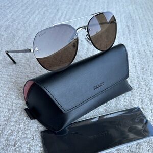 Bally Unisex Aviator Sunglasses NEW